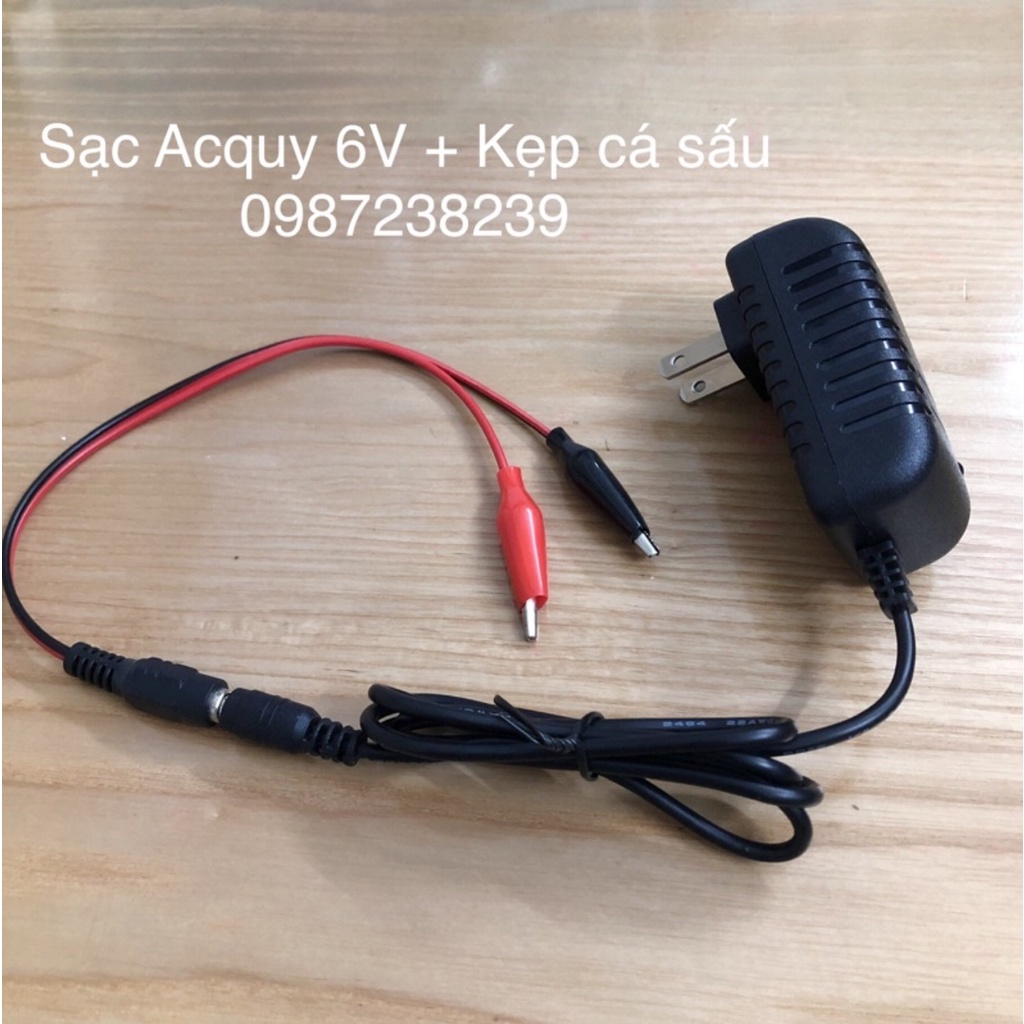 Sạc acquy 6V