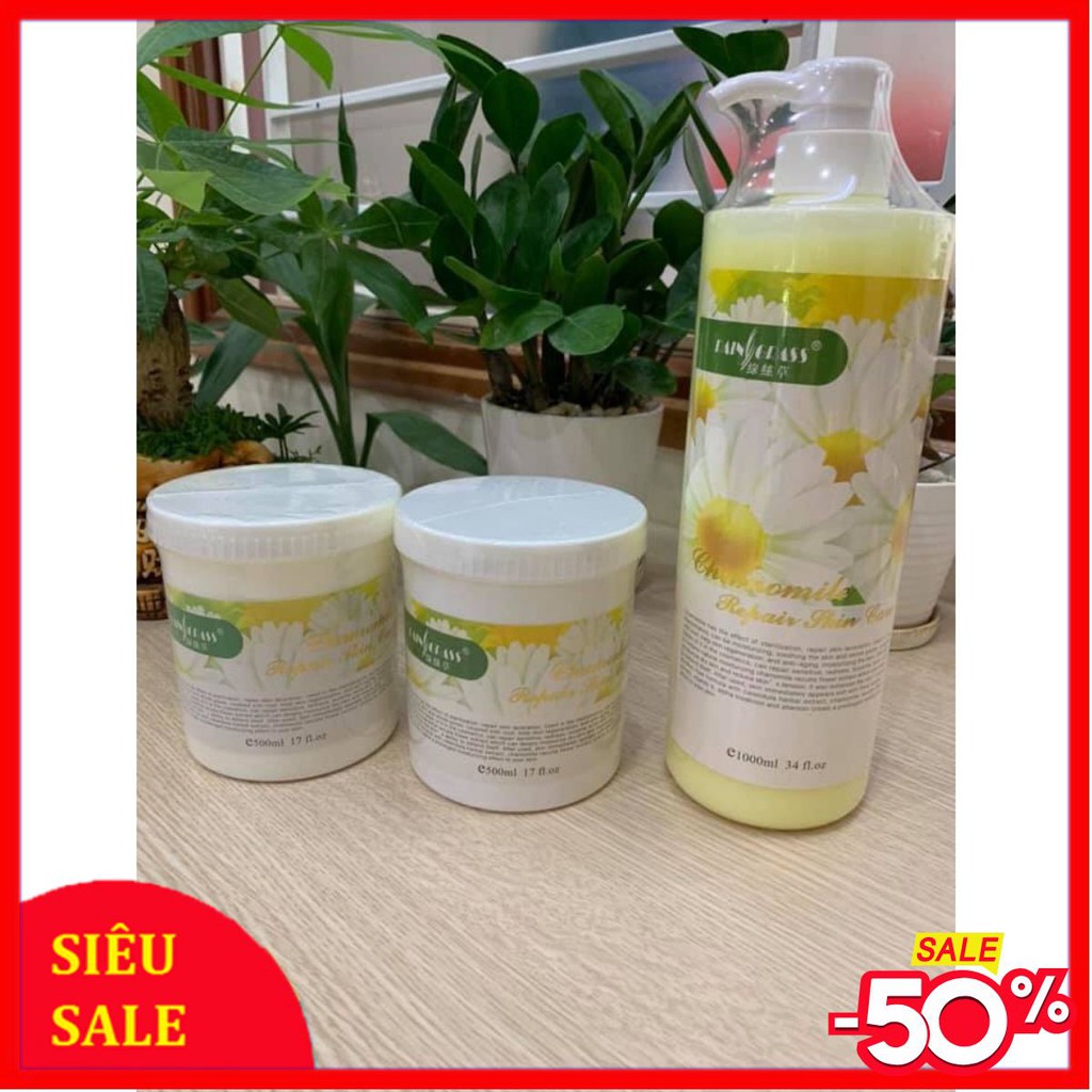 BỘ CHĂM SÓC DA HOA CÚC 4 MÓN CHUYÊN DÙNG TRONG SPA TMV