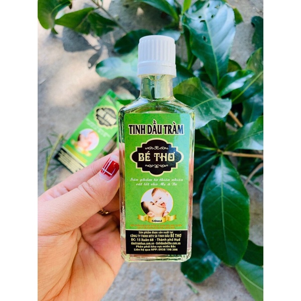 Dầu tràm Bé ThơTinh dầu Bé Thơ 50ml