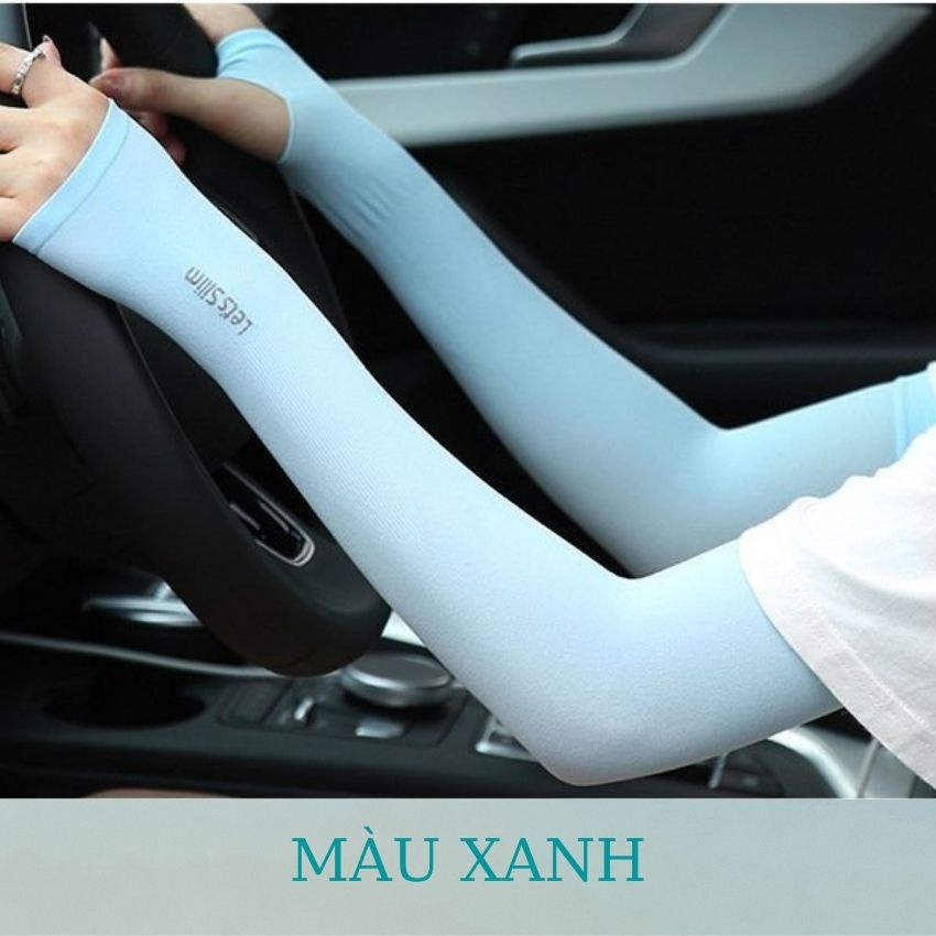 Găng Tay Chống Nắng Xỏ Ngón Let's Slim Ống Tay Đi Nắng Chống Tia UV-ZPCN01