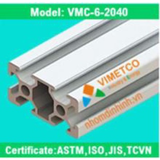 Thanh nhôm định hình 20x40