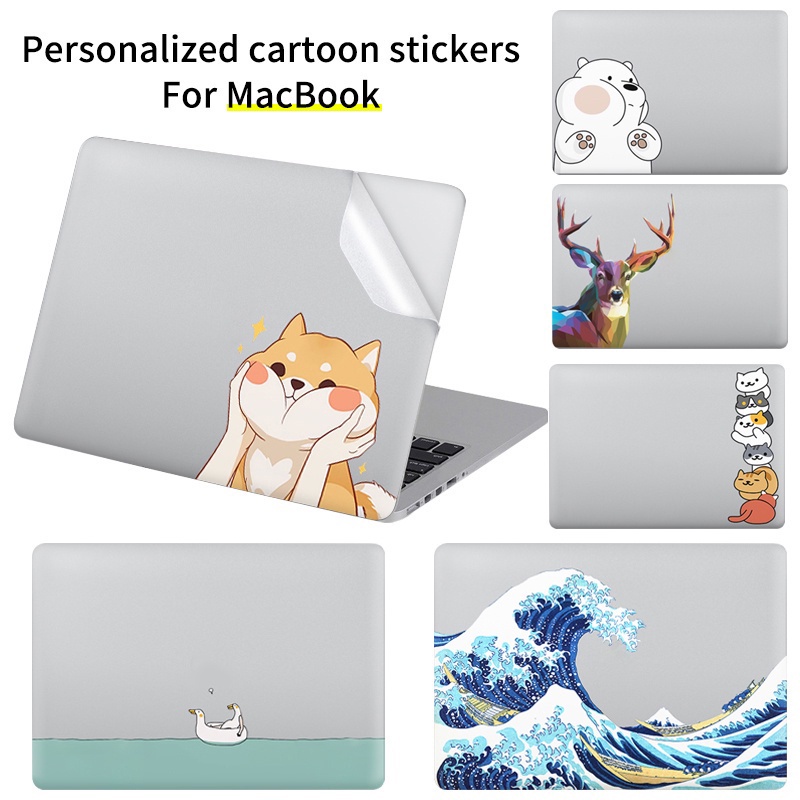 Phù Hợp Miếng Dán Trang Trí Laptop MacBook Pro Air 13 14 15 16-inch Pro13.3 Air 13.6 2022 M2 A2681 A2338 Skin A2337 A2442 A1990 A2485