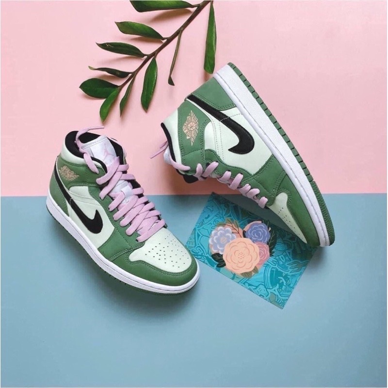 GIÀY JD1 MID DUTCH GREEN 1:1 SC [ FULL BOX + FREE SHIP ]