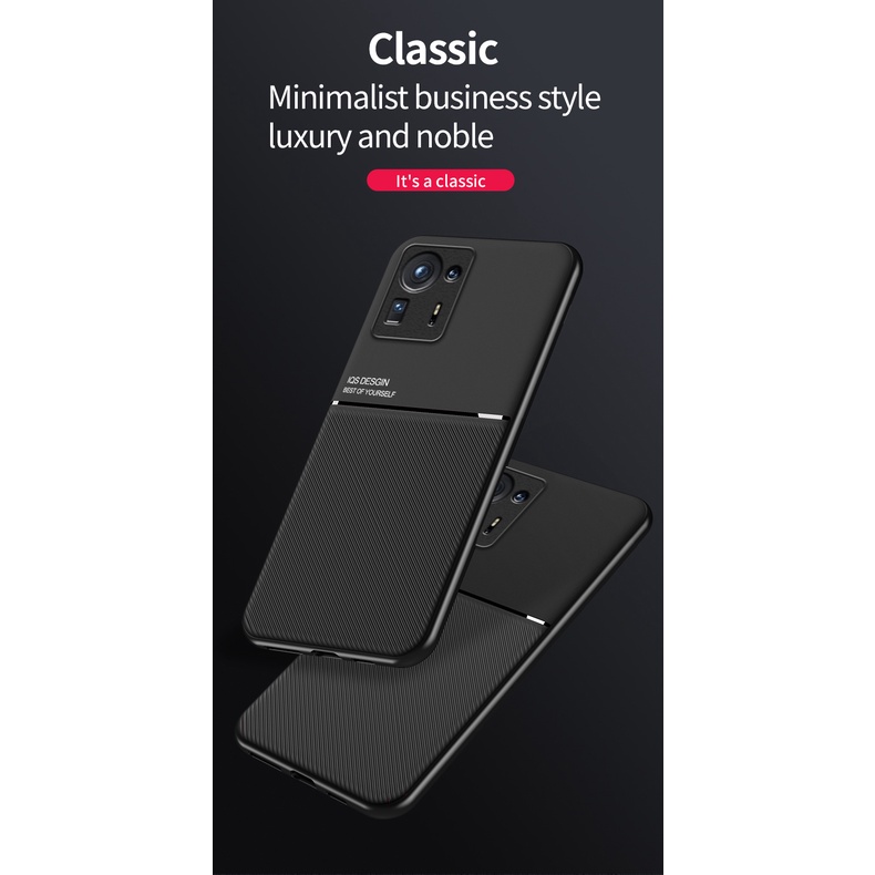 Dành Cho Xiaomi Mi Mix 4 Vỏ Da Từ Tính Sang Trọng Mờ Bảo Vệ Chống Sốc Vỏ Điện Thoại