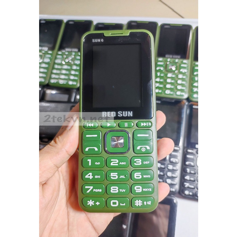 Điện thoại 4 sim RED SUN 6 loa toa, pin khủng, có chức năng thay đổi giọng nói-Bảo hành 12 tháng