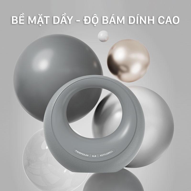 Tạ tay, tạ chuông  lấy cảm hứng từ mặt trăng FED- KB. Khối lượng 15LB-20LB. Bảo hành chính hãng 12 tháng bởi FED Sport.