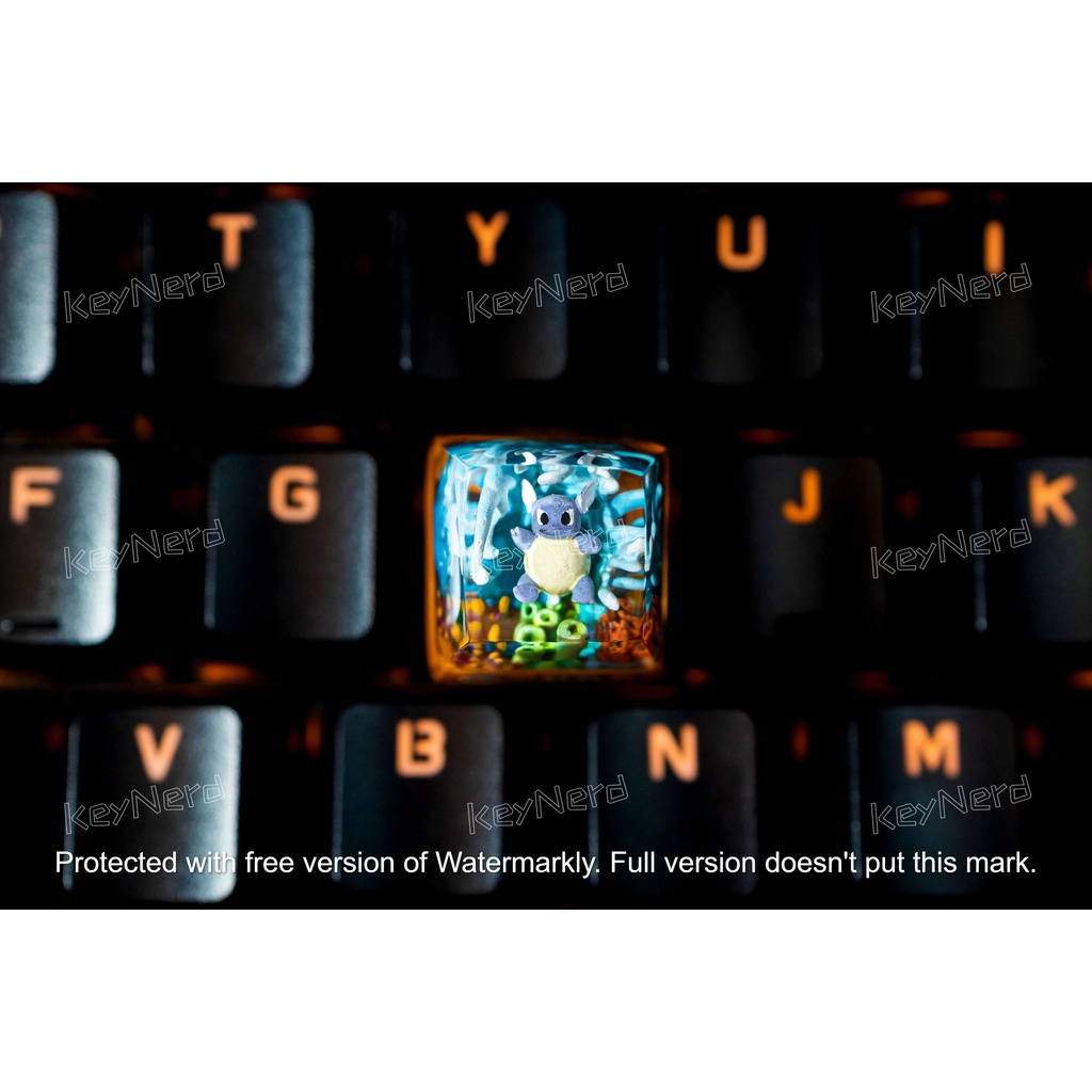 Keycap resin pokemon - nút bàn phím cơ - artisan