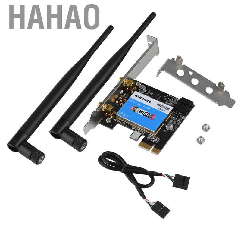 Card Mạng Không Dây 2.4ghz / 5ghz Pci 433mbps