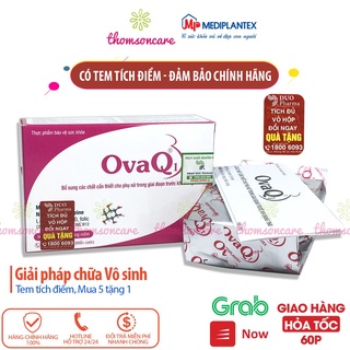 OvaQ1 - Viên uống hỗ trợ tăng khả năng mang thai ở phụ nữ, tăng chất lượng trứng - Hộp 30 viên