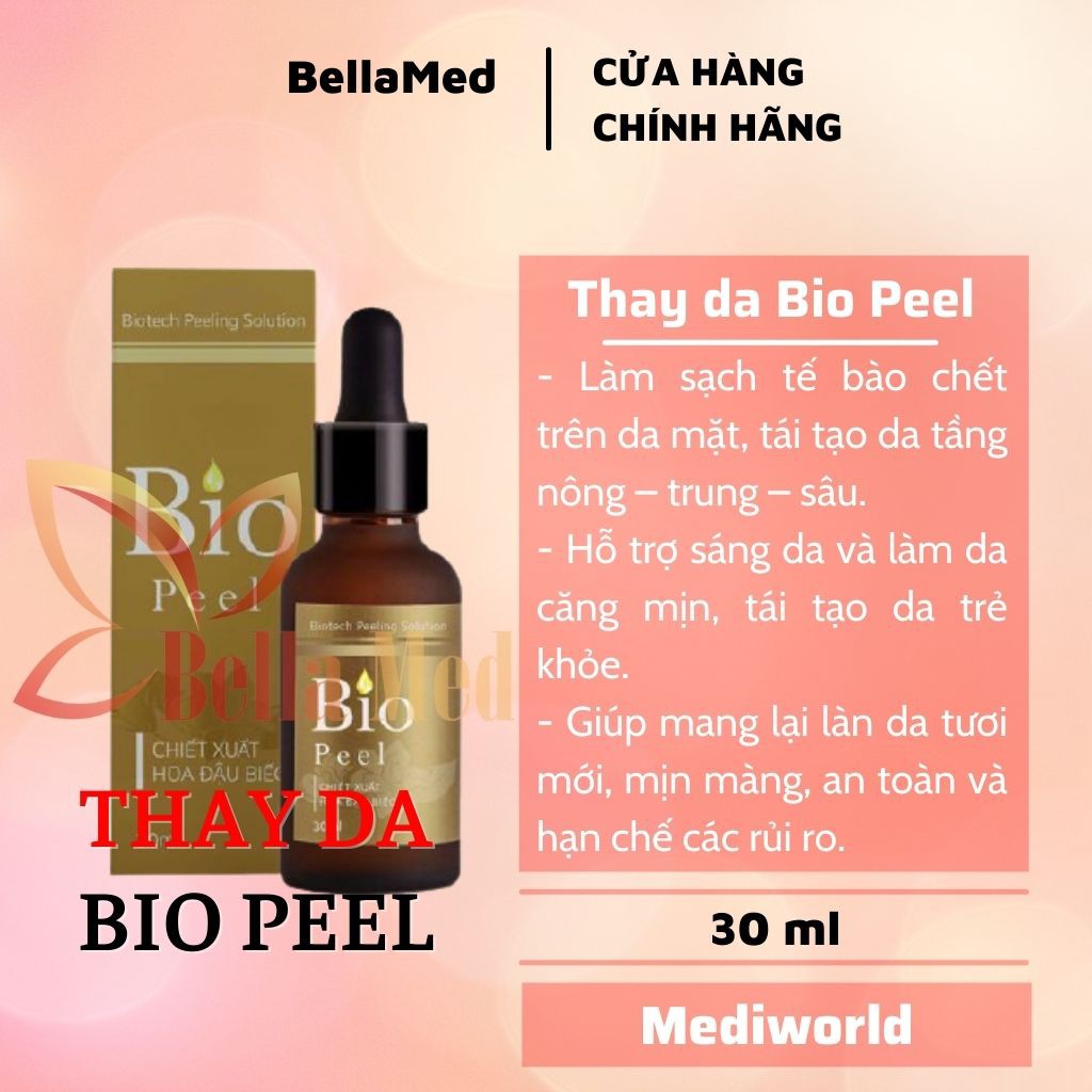 Peel da sinh học an toàn BIO PEEL của Mediworld 30ml