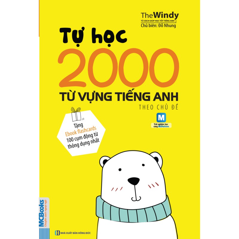 Cuốn sách Tự Học 2000 Từ Vựng Tiếng Anh Theo Chủ Đề - Tác giả: The Windy