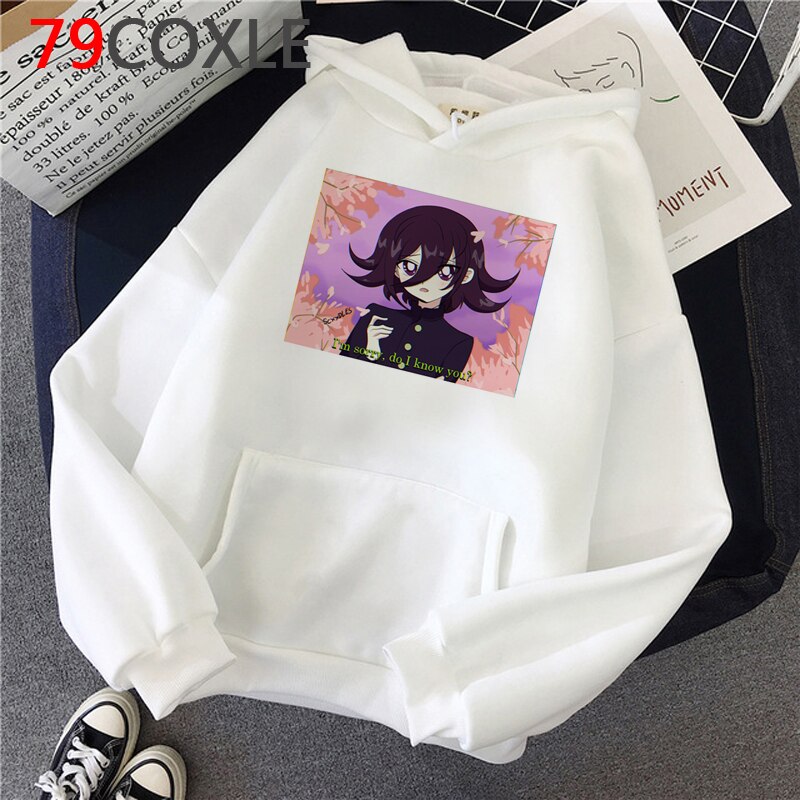 Áo Hoodie Họa Tiết Hoạt Hình Anime Danganronpa V3 Ouma Kokichi Vui Nhộn Phong Cách Harajuku Nhật Bản Cho Nam | BigBuy360 - bigbuy360.vn