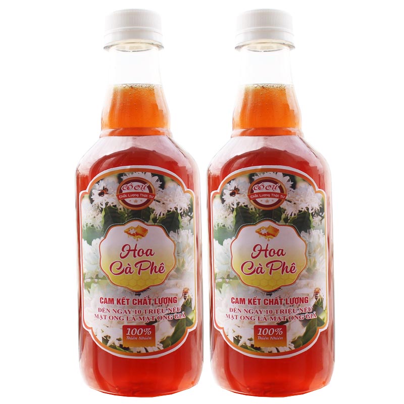 Mật Ong Hoa Cà Phê Bảo Lộc 1000ml  Đặc sản Cô Cự