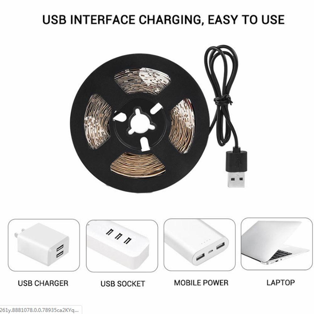 Đèn LED Tăng Trưởng Cho Cây Trồng Trong Nhà Chống Nước DC5V 0.5m 1m 1.5m 2m 3m 2835