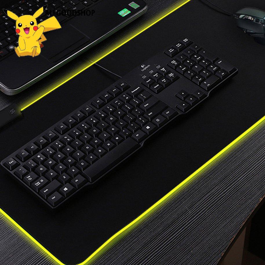 Lót Chuột Chơi Game Nhiều Màu Rgb Dạ Quang 1 Cái