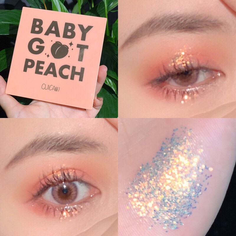 Bảng Phấn Mắt Guicami 9 Ô Baby Got Peach Bảng Dupe Hoàn Hảo Của Colourpop VO1