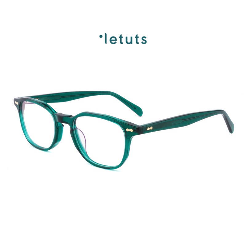 Gọng kính cận nam nữ Curtis dáng chữ nhật chất liệu Acetate chịu lực cao cấp Letuts LTC00121