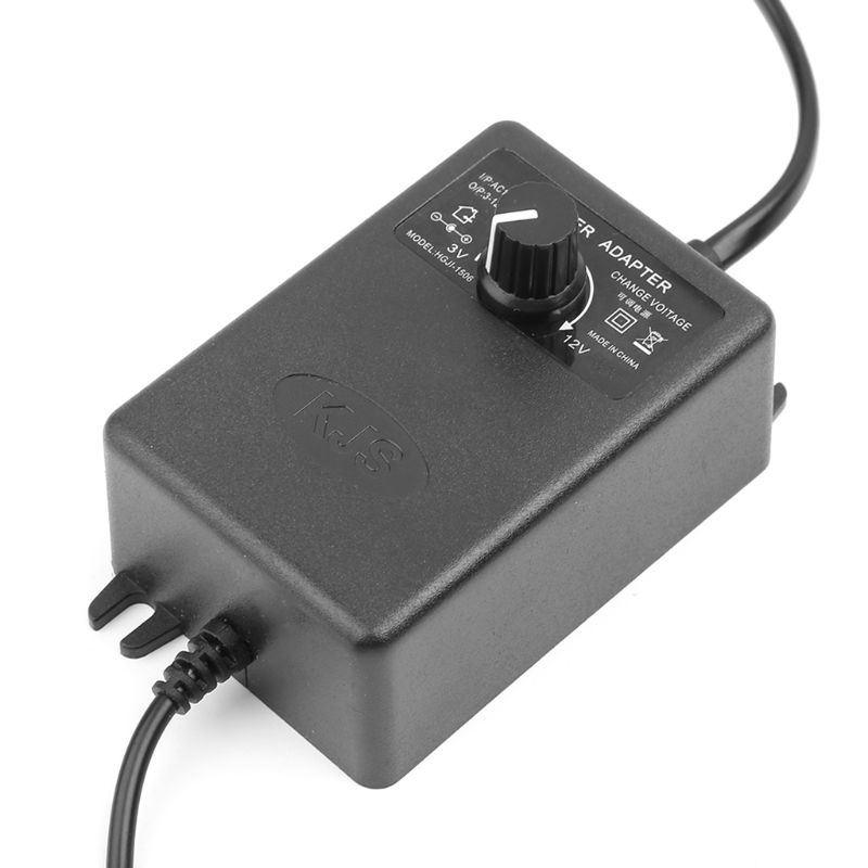 Bộ nguồn điều chỉnh tốc độ động cơ 3-12V 2A phích cắm EU