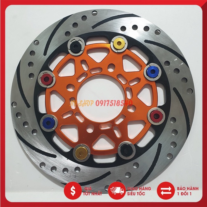 Đĩa KUNI Racing 3.5 mm lắp cho AB, Vision,sirius, ex 135, wave 110 Ảnh thật Sp