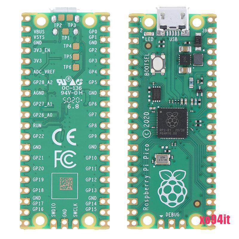 New Raspberry pi pico Microcontroller Development Singlechip Board Dual-c