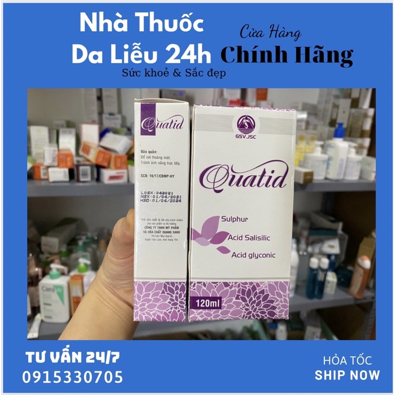 SỮA RỬA MẶT SỮA TẮM QUATID 150ml