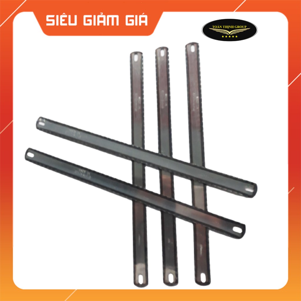 Lưỡi Cưa Sắt 2 Mặt Bản To, Màu Đen, Dài 300mm- Cưa Sắt, Cưa Cây Cảnh, Cưa Ống Nước - Thép Dẻo Dai Bền