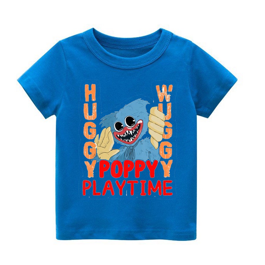 Áo thun cho bé huggy playtime 06 , 4 màu, có size người lớn, Anam Store