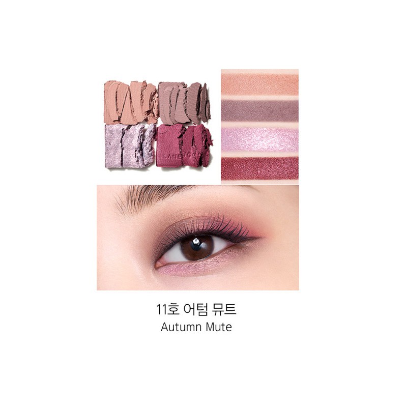 [Hàng mới về] Bảng phấn mắt LANEIGE Ideal Shadow Quad 6g