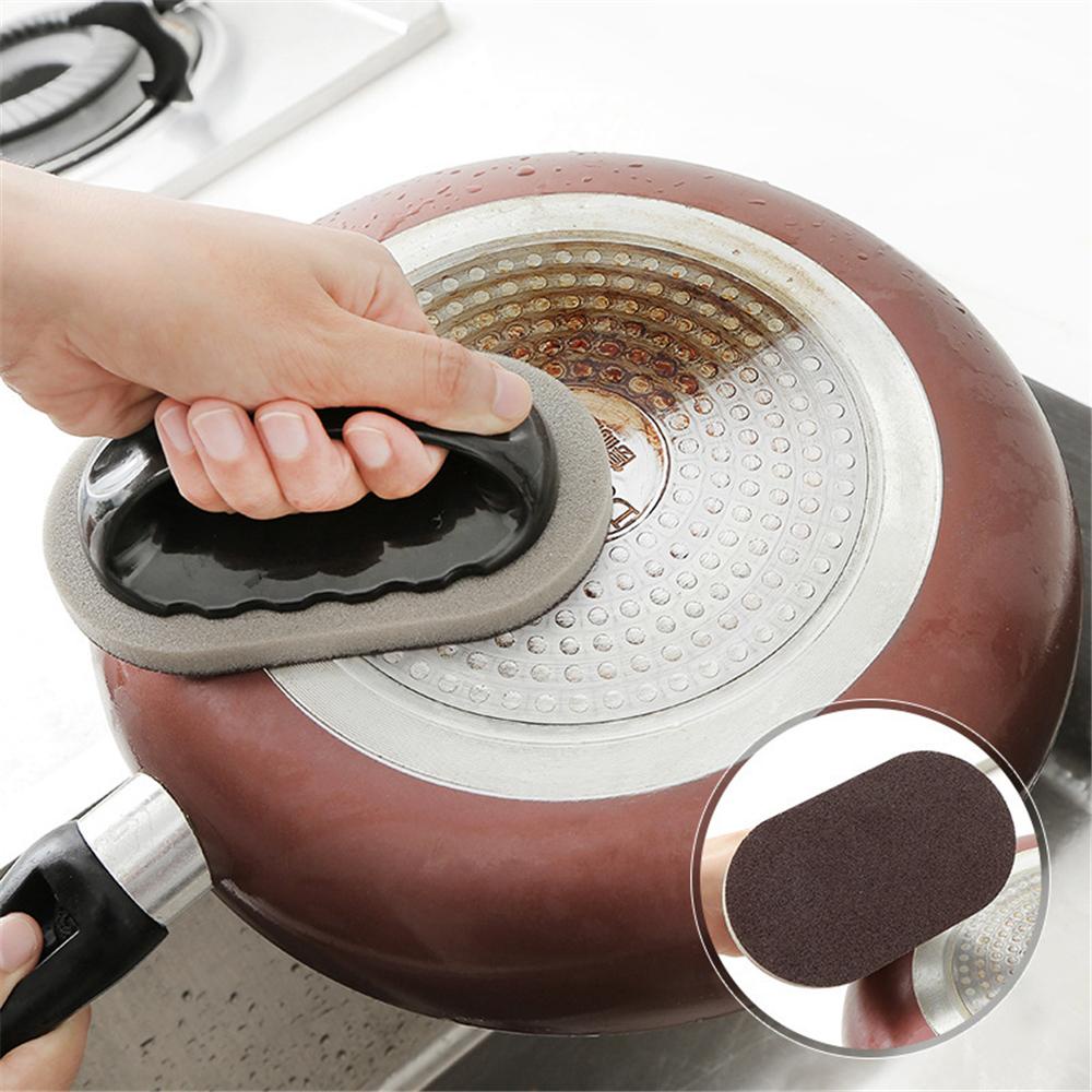 Miếng Bọt Biển Rửa Chén Có Tay Cầm Tiện Lợi
