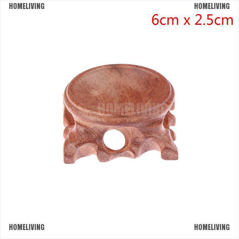 Đế Gỗ Đứng Trưng Bày Quả Cầu Pha Lê