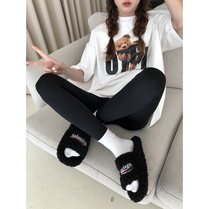 Quần Legging Tập Yoga 2 Màu Sắc Đa Dạng Cho Nữ