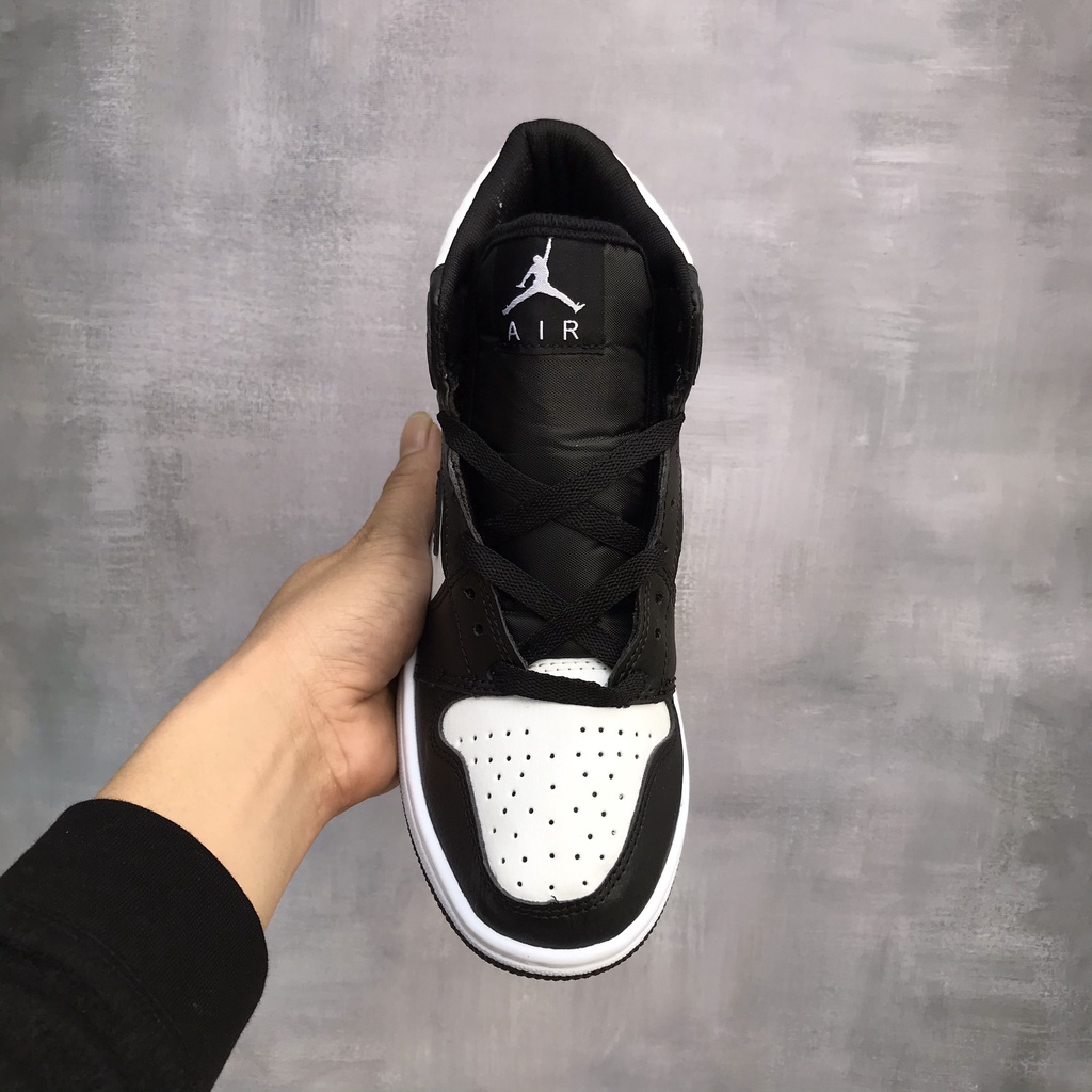 Giày dép nam nữ JORDAN 1 PANDA CỔ CAO , Giày thể thao JODAN , Giày sneaker JD1 HIGH đen trắng cao mới nhất,hót nhất