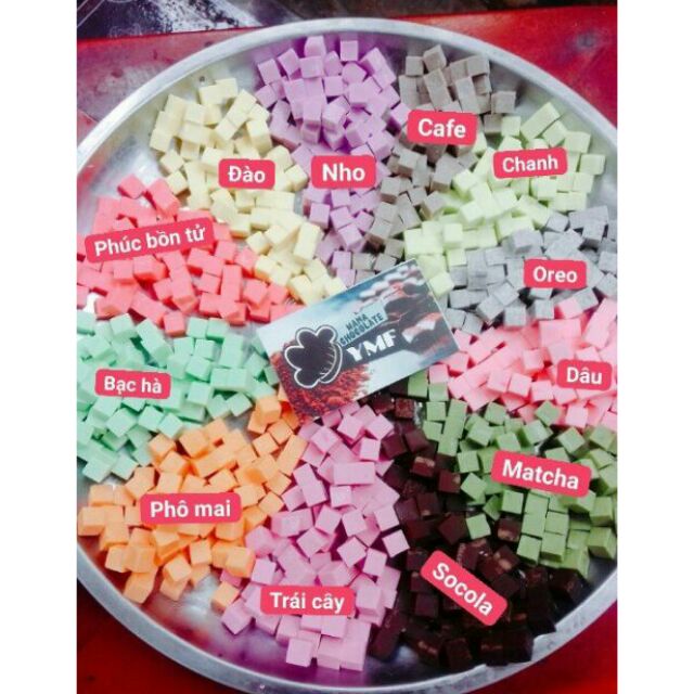 Combo 1000 viên nama mini 20 vị - 1cm