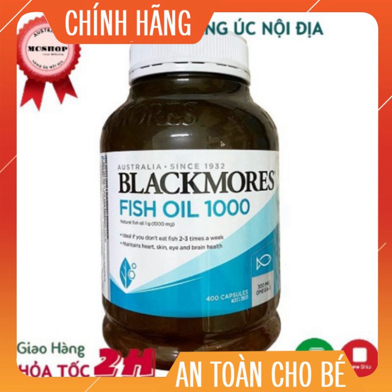 GIÁ CỰC ĐÃ [chính Hãng] Dầu cá Fish Oil blackmores 1500 oudrsless GIÁ CỰC ĐÃ