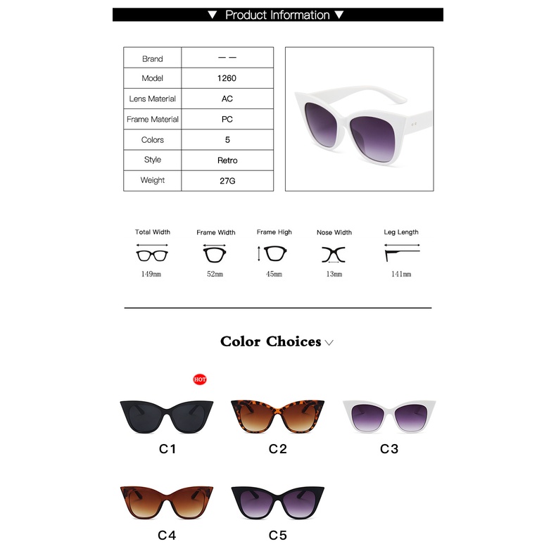 Kính mát chống UV400 thời trang 2021 cho nữ