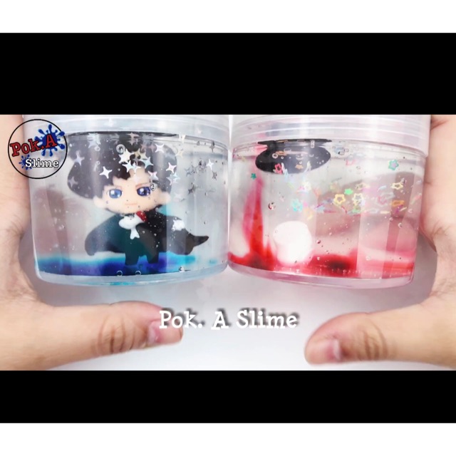 Slime The Bunny Magician Xduo (bộ đôi) - chất clear slime