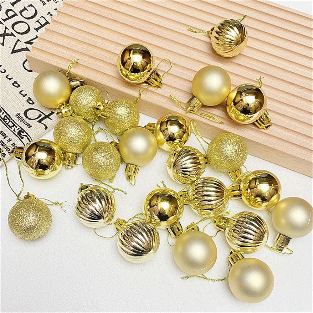 CONOPERY Bộ 24 Phụ Kiện Trang Trí Giáng Sinh DIY Xinh Xắn
