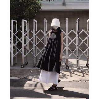 Đầm tầng muslin