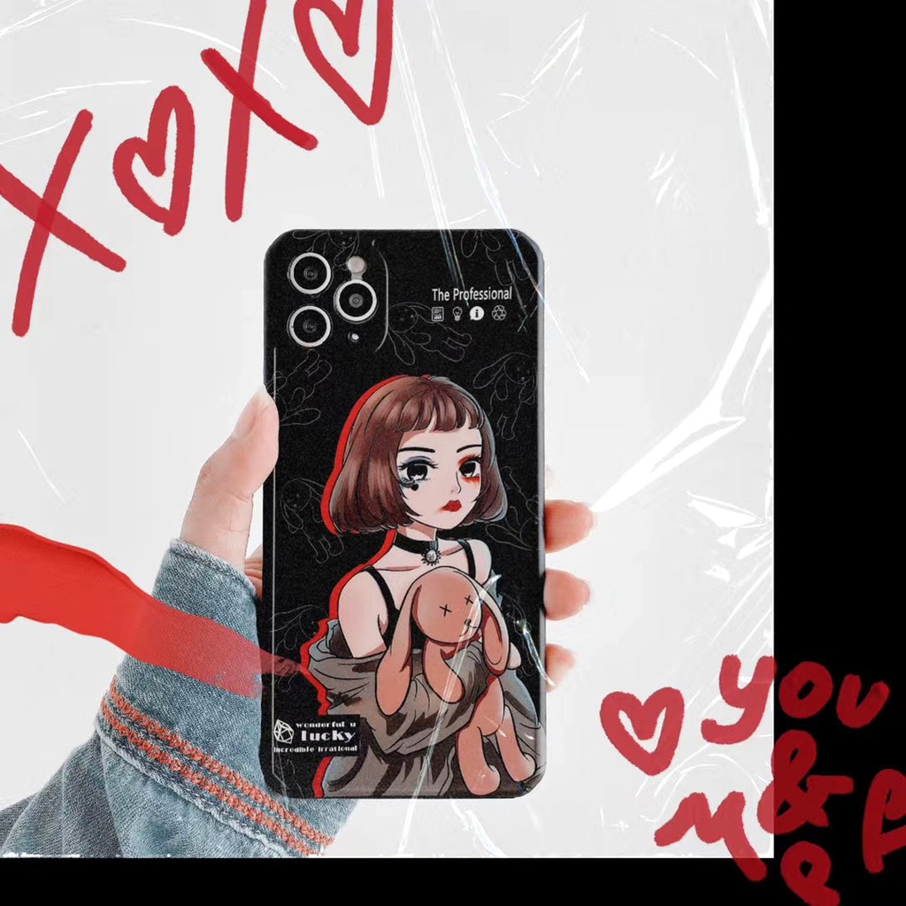 Ốp lưng iphone Hailey IMD dày dặn viền nổi 6/6plus/6s/6splus/7/7plus/8/8plus/x/xr/xs/11/12/13/pro/max/plus/promax | BigBuy360 - bigbuy360.vn