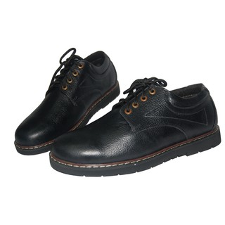 Giày boot nam cột dây da bò thật. bảo hành 12 tháng. ms: b95