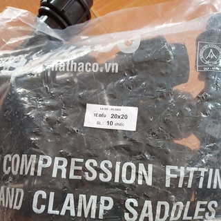 Tê đều D20 HATHACO dùng cho ống HDPE