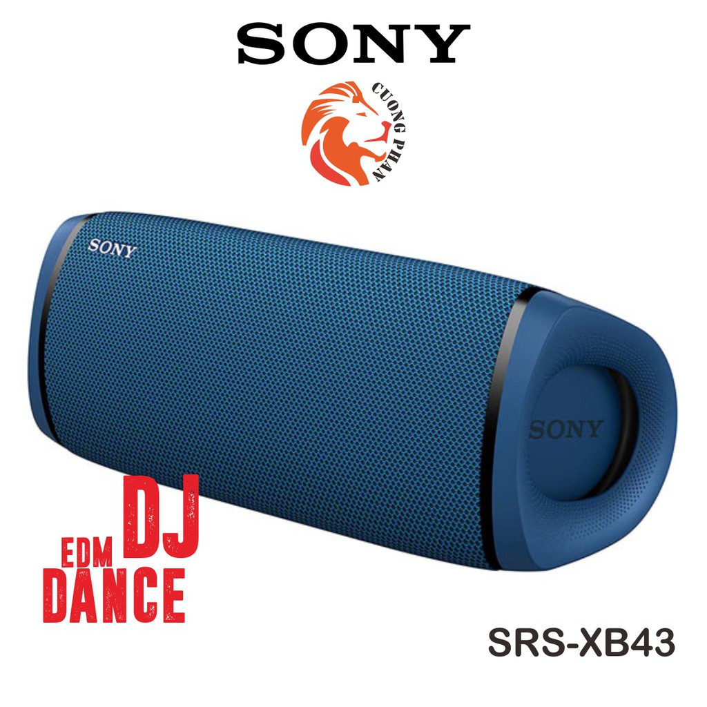 Loa Bluetooth Extra Bass Sony SRS-XB43 |Chính Hãng Sony Việt Nam| Bảo Hành 12 Tháng Toàn Quốc