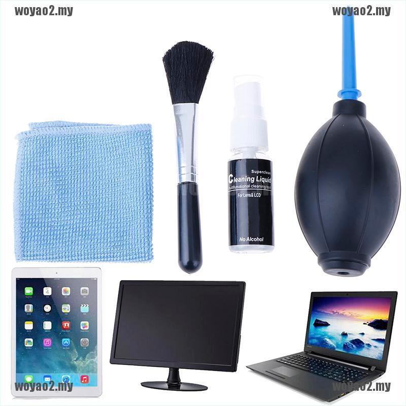 Bộ Dụng Cụ Vệ Sinh Màn Hình tv 4 Trong 1 Tiện Dụng