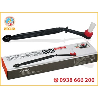 Cọ vệ sinh đầu pha máy pha cafe espresso sợi nylon