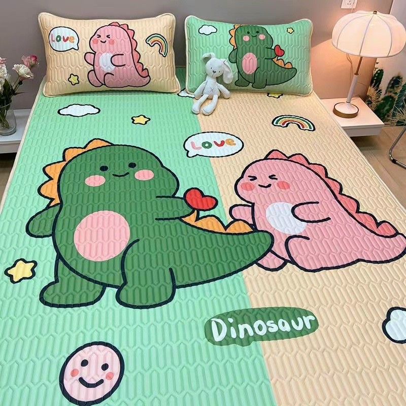 CHIẾU ĐIỀU HOÀ CAO SU NON LATEX 5D KHỦNG LONG DINOSAUR