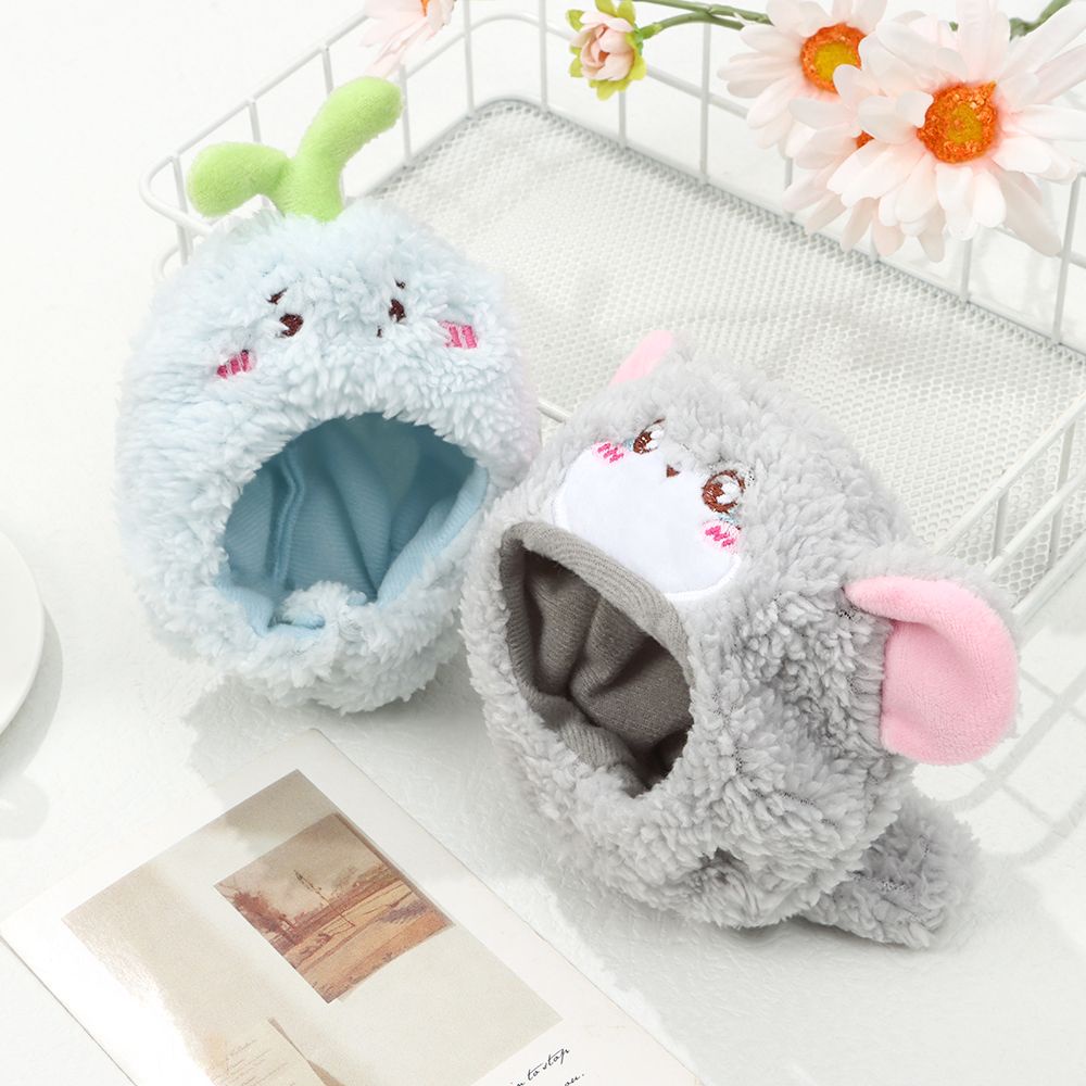 Trang phục cho búp bê nhồi bông 15cm/ 20cm phong cách hoạt hình bằng cotton