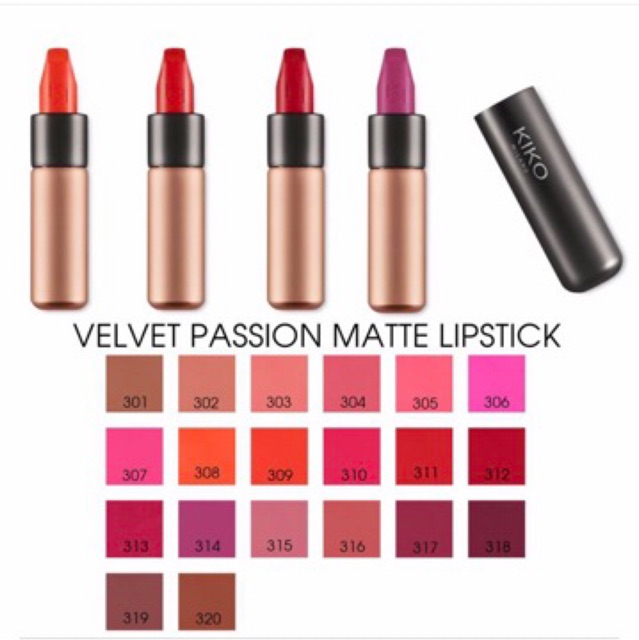 Son KiKo Velvet Passion Matte Lipstick