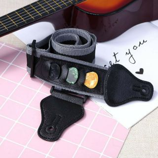 Day đeo guitar cao cấp 3pick