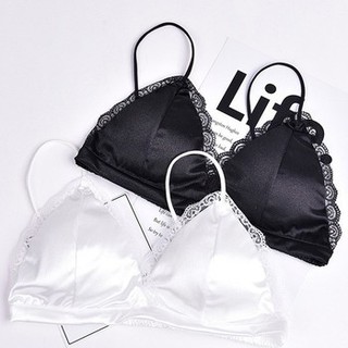 [DEAL SỐC] COMBO 2 áo bra satin chun lưng
