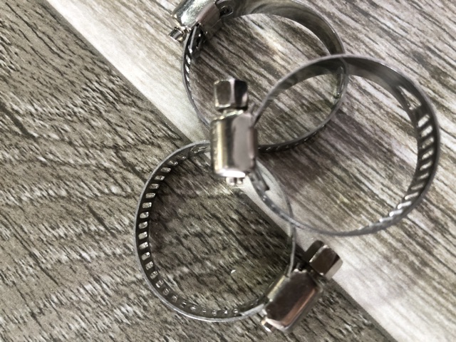 Sản phẩm gia đình làm: Phụ tùng ô tô|combo 50 cái đai xiết inốc, quai nhê I nốc 19-29mm